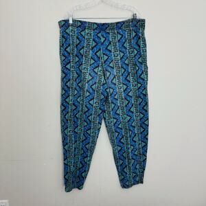 International Baggyz Blue Y2K Harem Style Pants Men’s Size XL